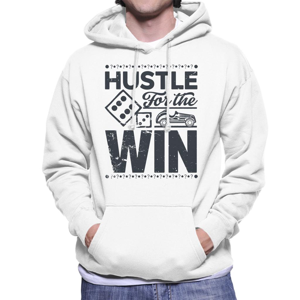 Monopoly Hustle For The Win Men's Hooded Sweatshirt-ALL + EVERY