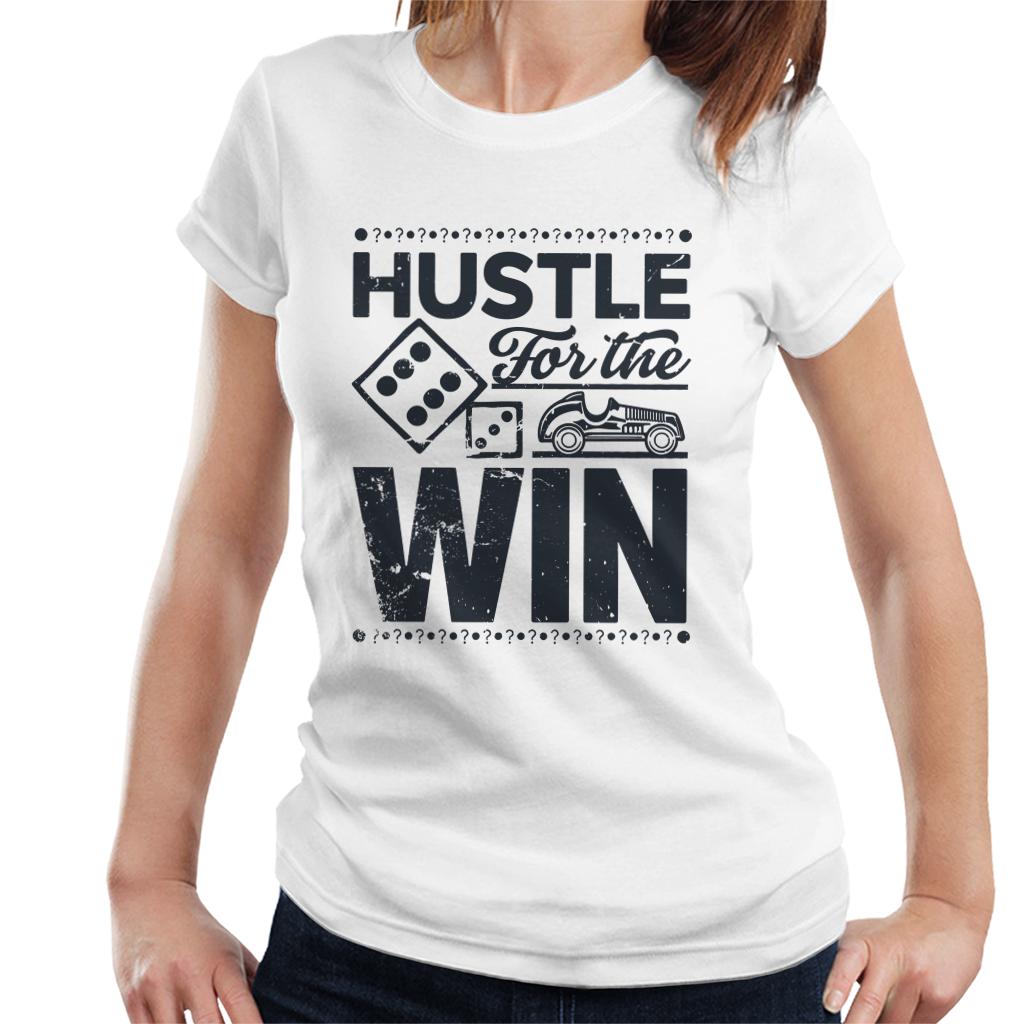 Monopoly Hustle For The Win Women's T-Shirt-ALL + EVERY