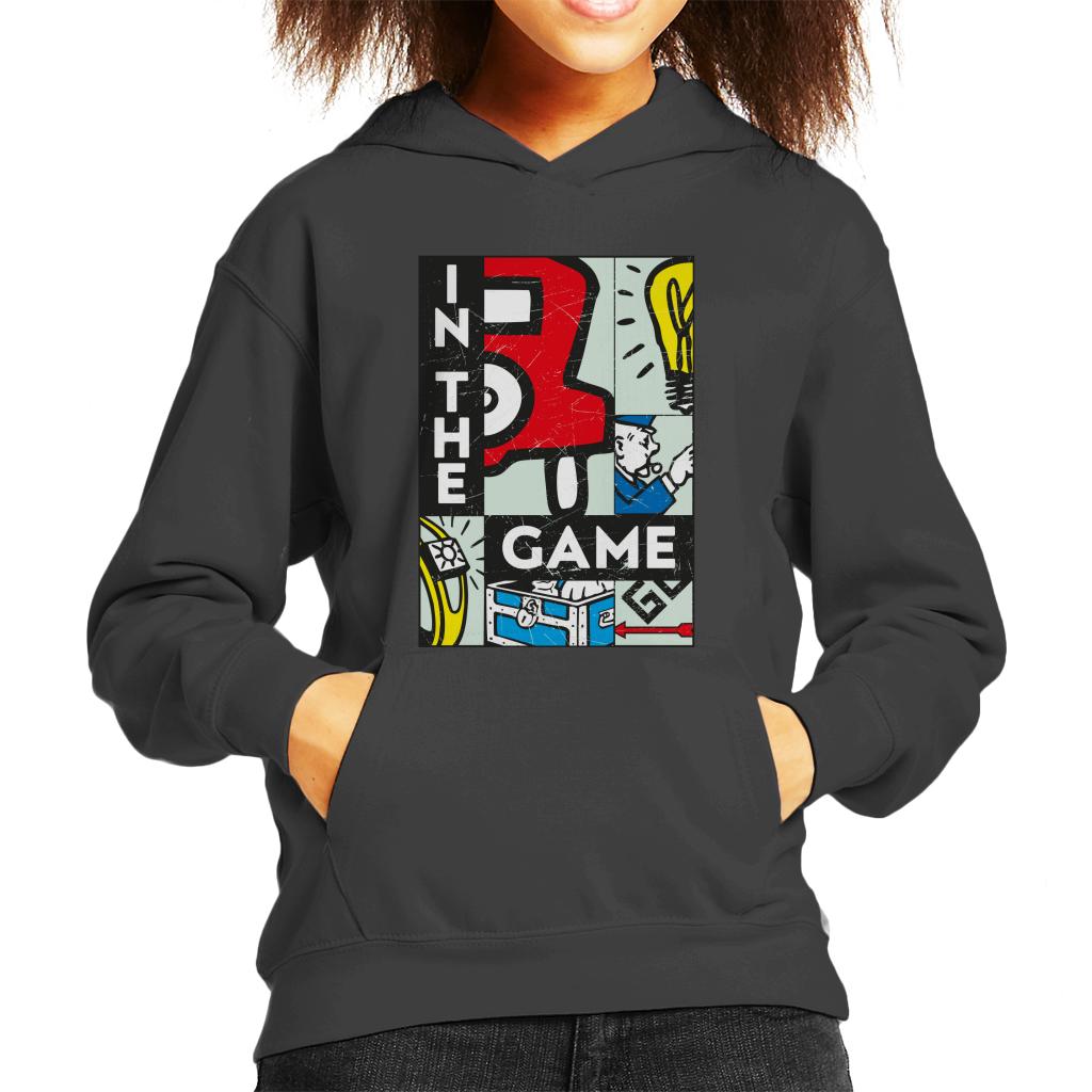 Monopoly In The Game Kid's Hooded Sweatshirt-ALL + EVERY