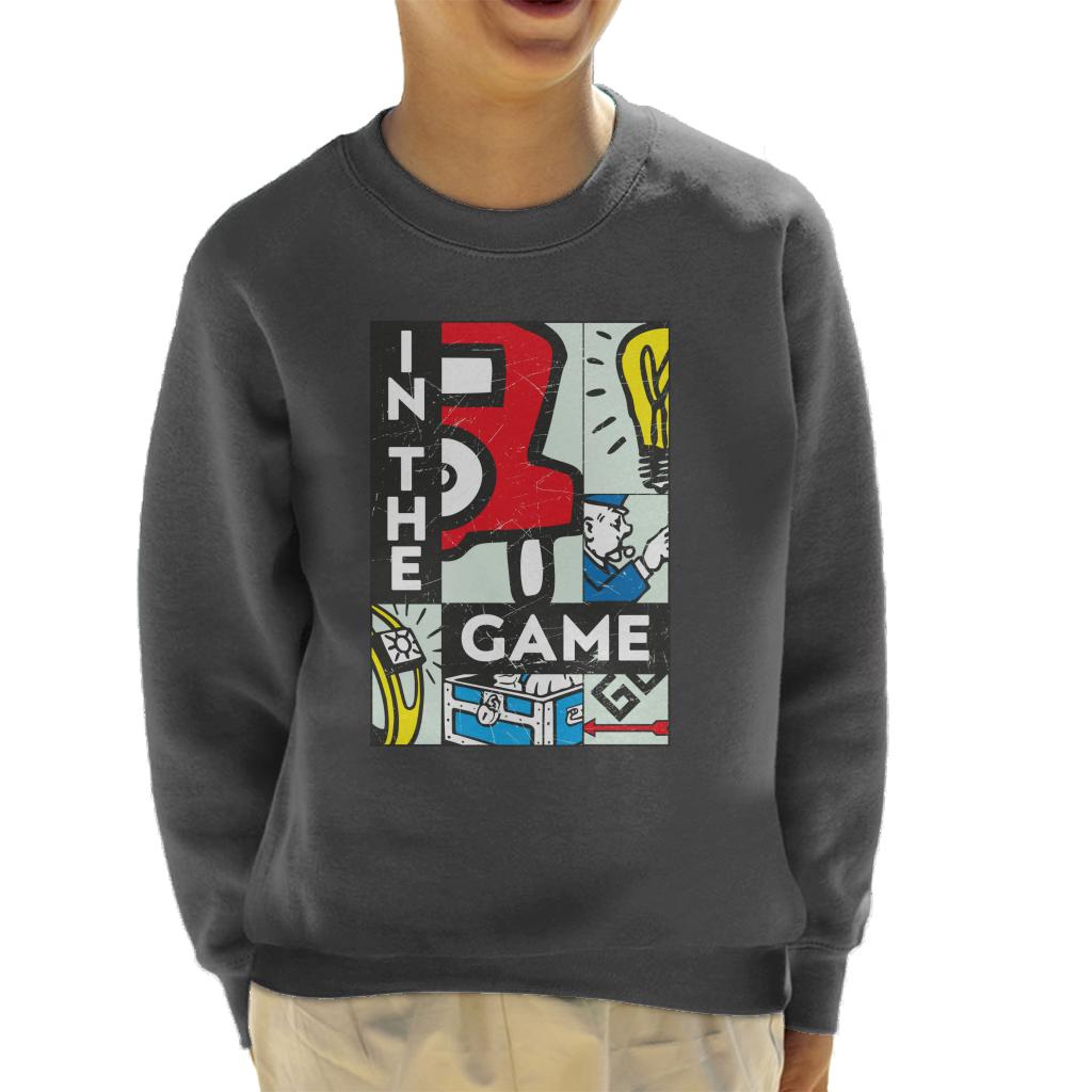 Monopoly In The Game Kid's Sweatshirt-ALL + EVERY