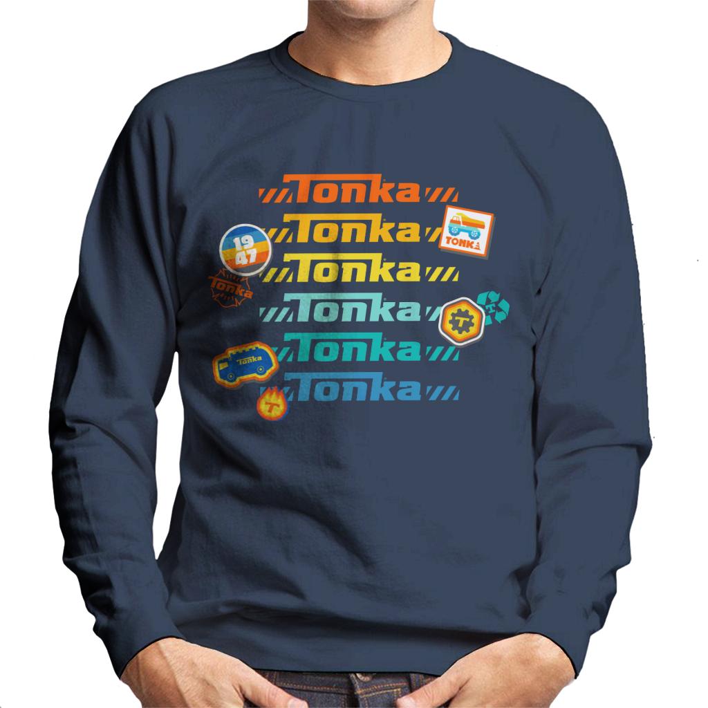 Tonka Rainbow Print Men's Sweatshirt-ALL + EVERY