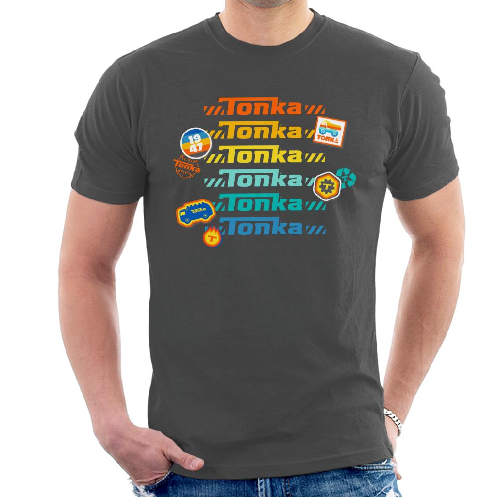 Tonka Rainbow Print Men's T-Shirt-ALL + EVERY