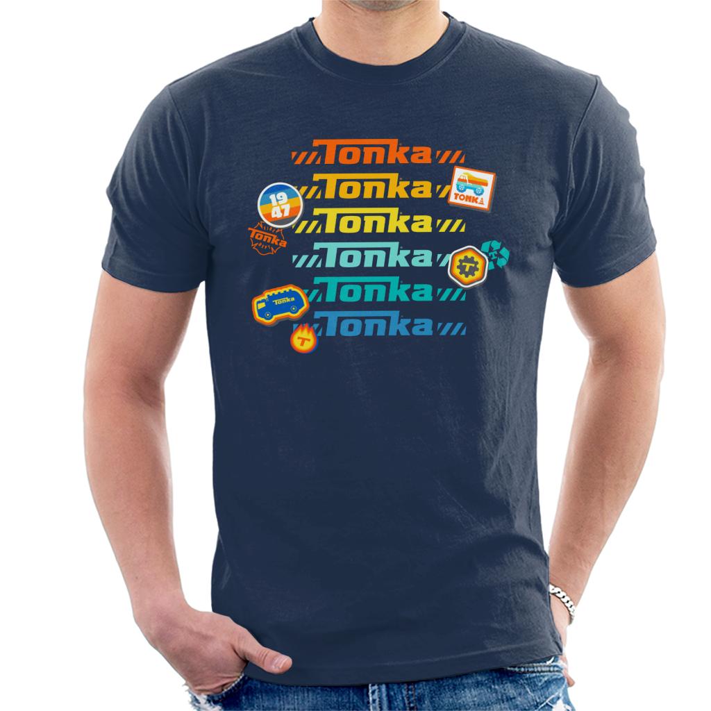 Tonka Rainbow Print Men's T-Shirt-ALL + EVERY