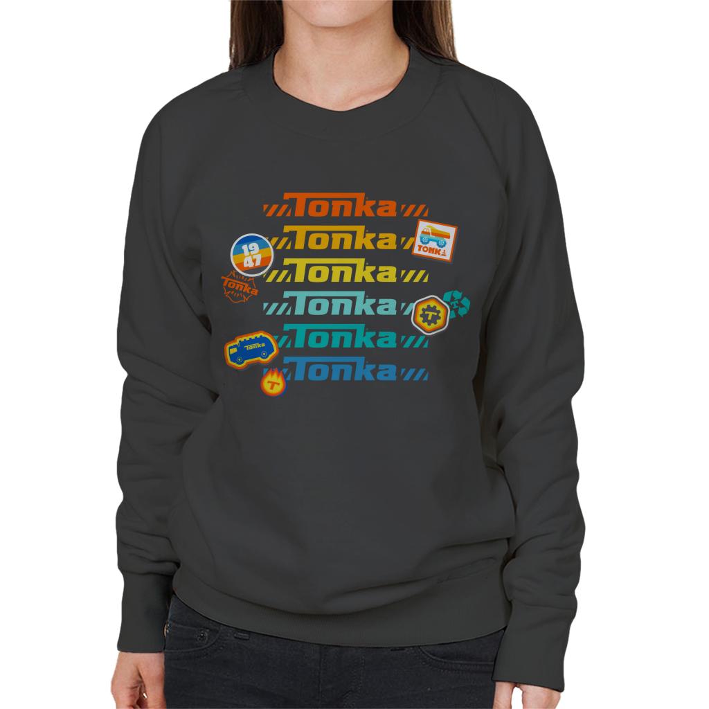 Tonka Rainbow Print Women's Sweatshirt-ALL + EVERY