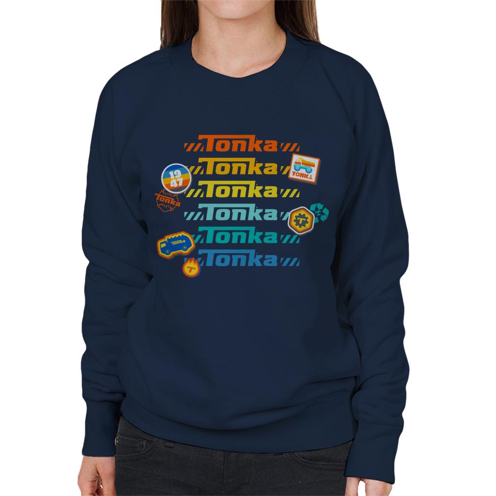 Tonka Rainbow Print Women's Sweatshirt-ALL + EVERY