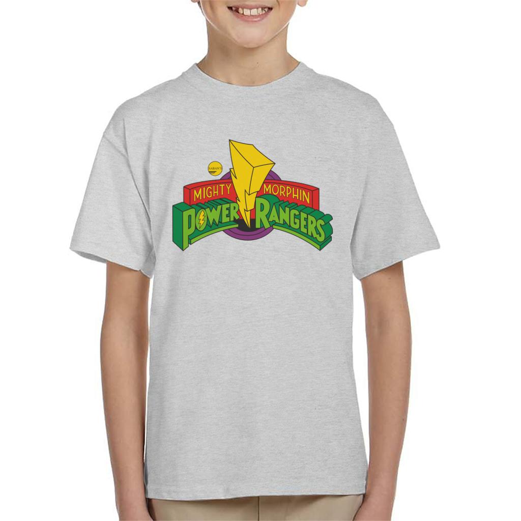 Power Rangers Classic Mighty Morphin Logo Kid's T-Shirt-ALL + EVERY