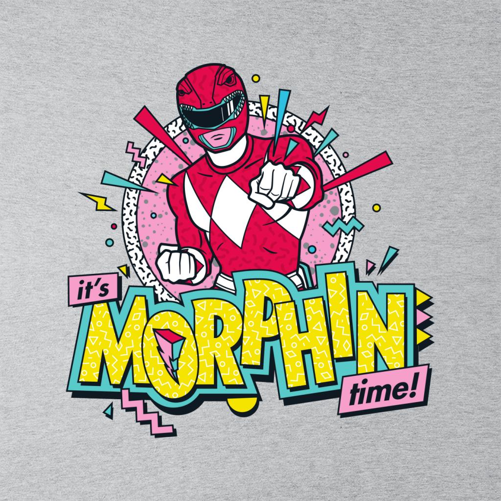 Power Rangers Its Morphin Time Retro Men's T-Shirt-ALL + EVERY