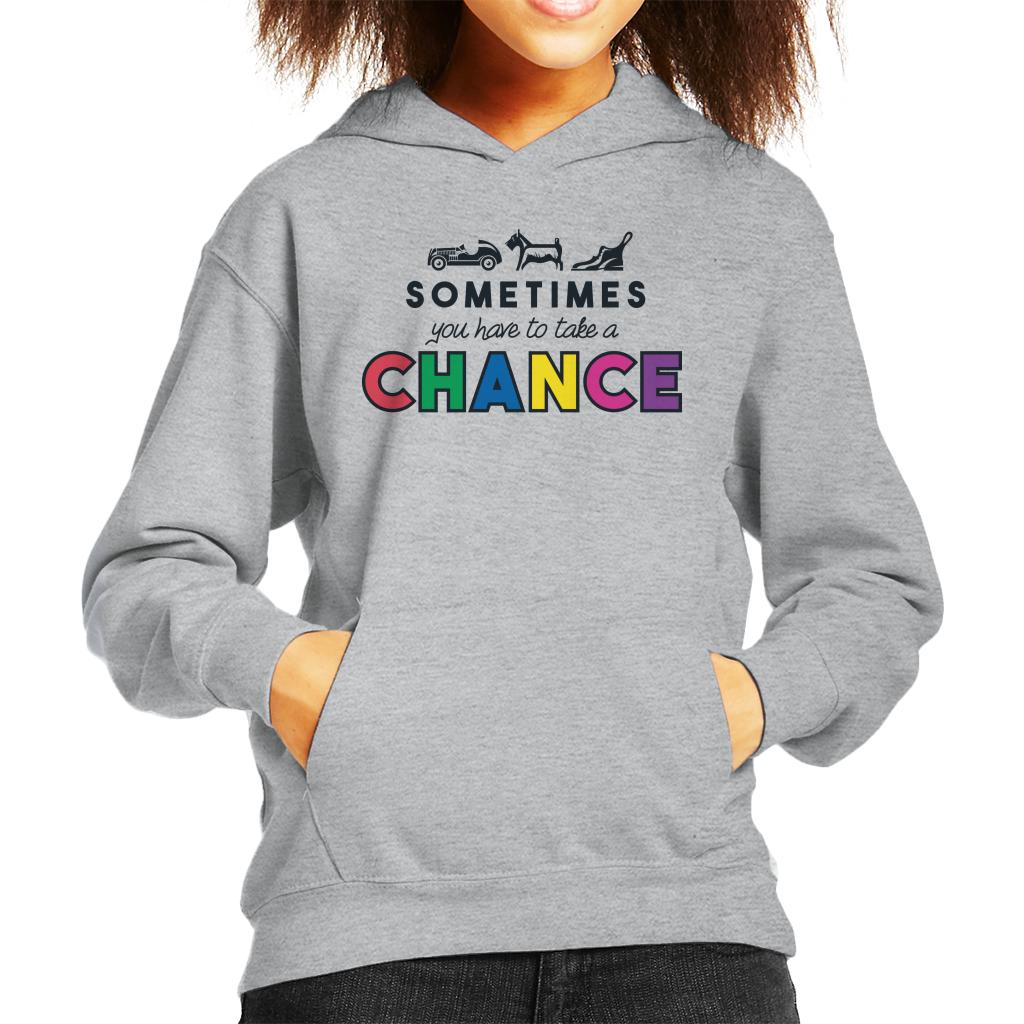 Monopoly Take A Chance Kid's Hooded Sweatshirt-ALL + EVERY