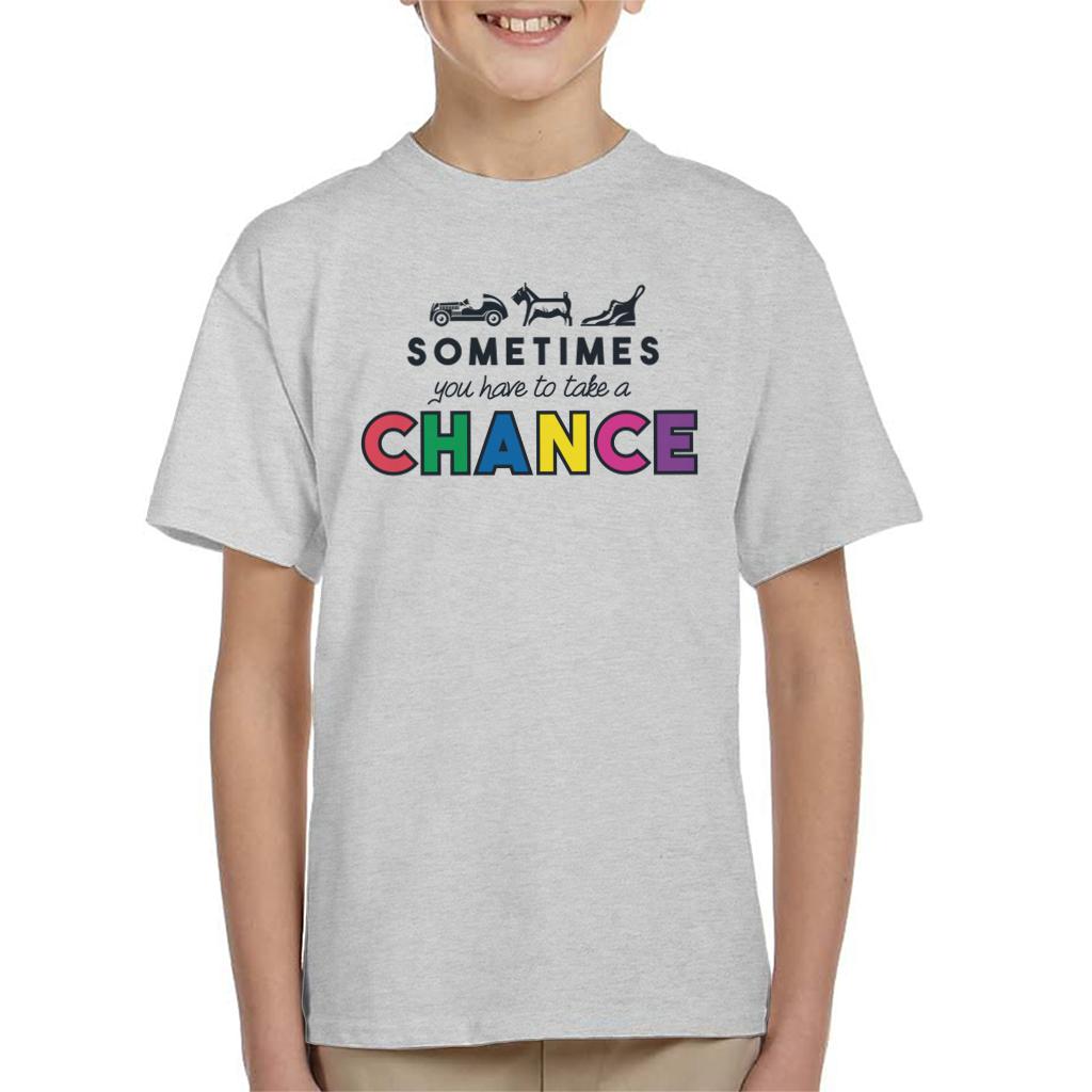 Monopoly Take A Chance Kid's T-Shirt-ALL + EVERY