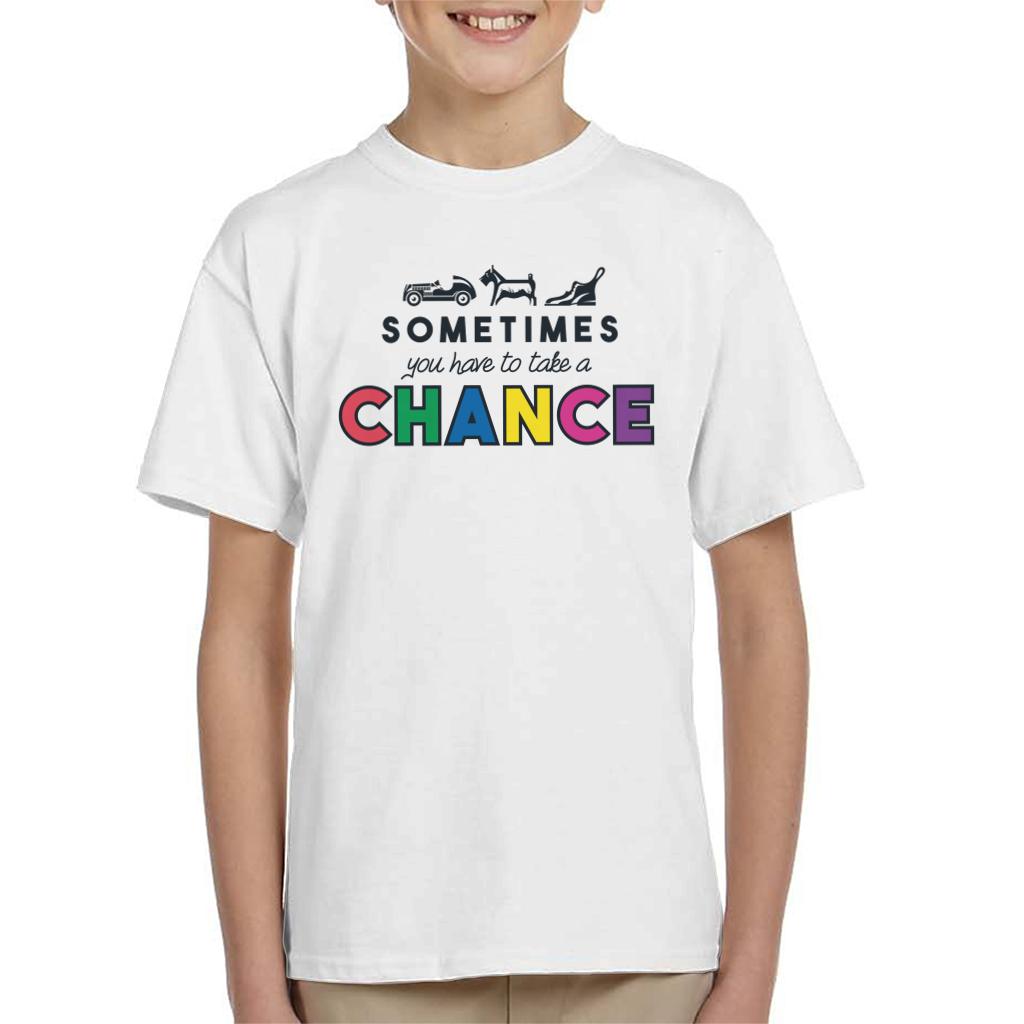 Monopoly Take A Chance Kid's T-Shirt-ALL + EVERY