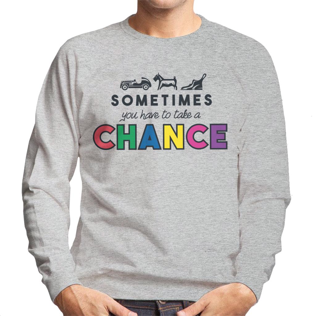 Monopoly Take A Chance Men's Sweatshirt-ALL + EVERY