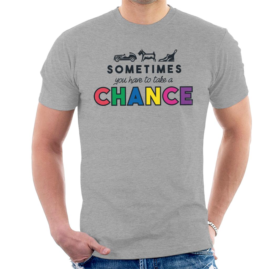 Monopoly Take A Chance Men's T-Shirt-ALL + EVERY