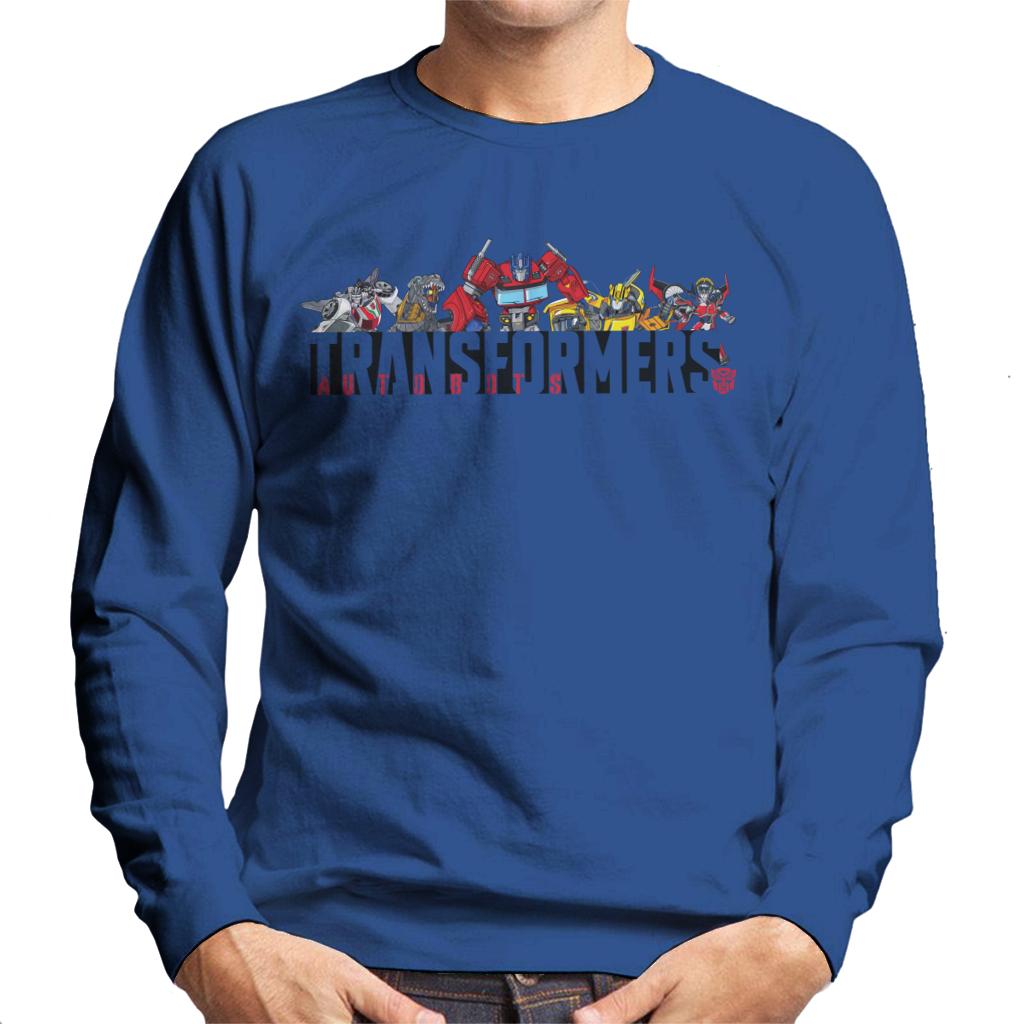 Transformers Autobots Line Up Men's Sweatshirt-ALL + EVERY