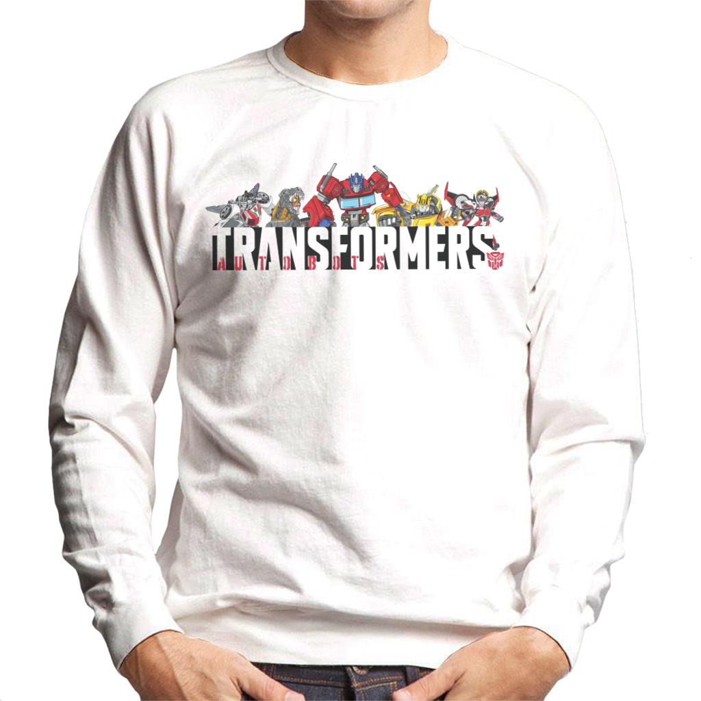 Transformers Autobots Line Up Men's Sweatshirt-ALL + EVERY