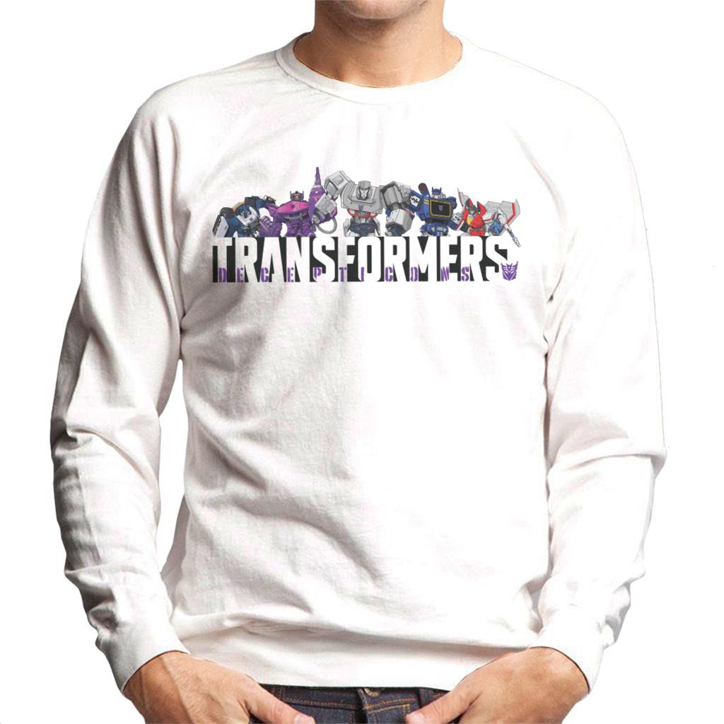 Transformers Decepticons Line Up Men's Sweatshirt-ALL + EVERY