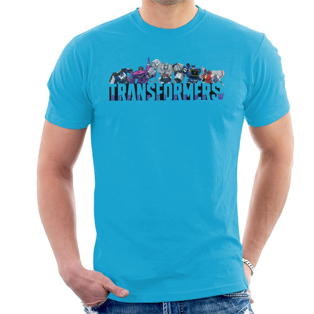 Transformers Decepticons Line Up Men's T-Shirt-ALL + EVERY