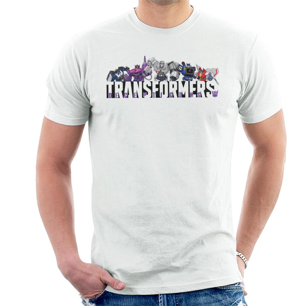 Transformers Decepticons Line Up Men's T-Shirt-ALL + EVERY