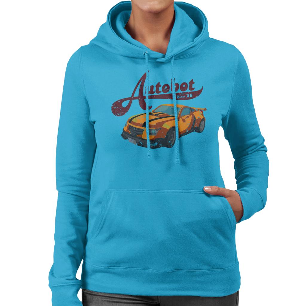 Transformers Bumblebee Car Autobot Women's Hooded Sweatshirt-ALL + EVERY