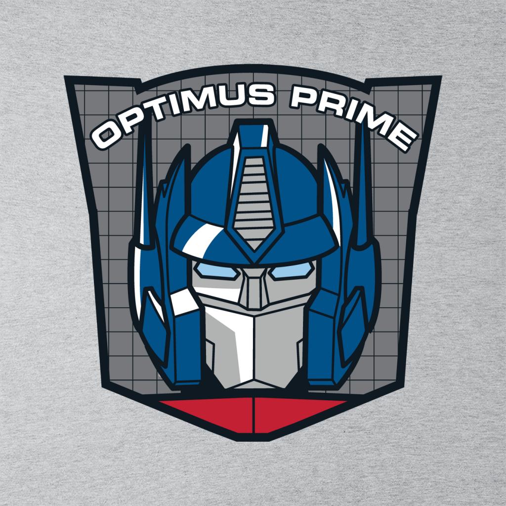 Transformers Optimus Prime Retro Face Badge Men's T-Shirt-ALL + EVERY