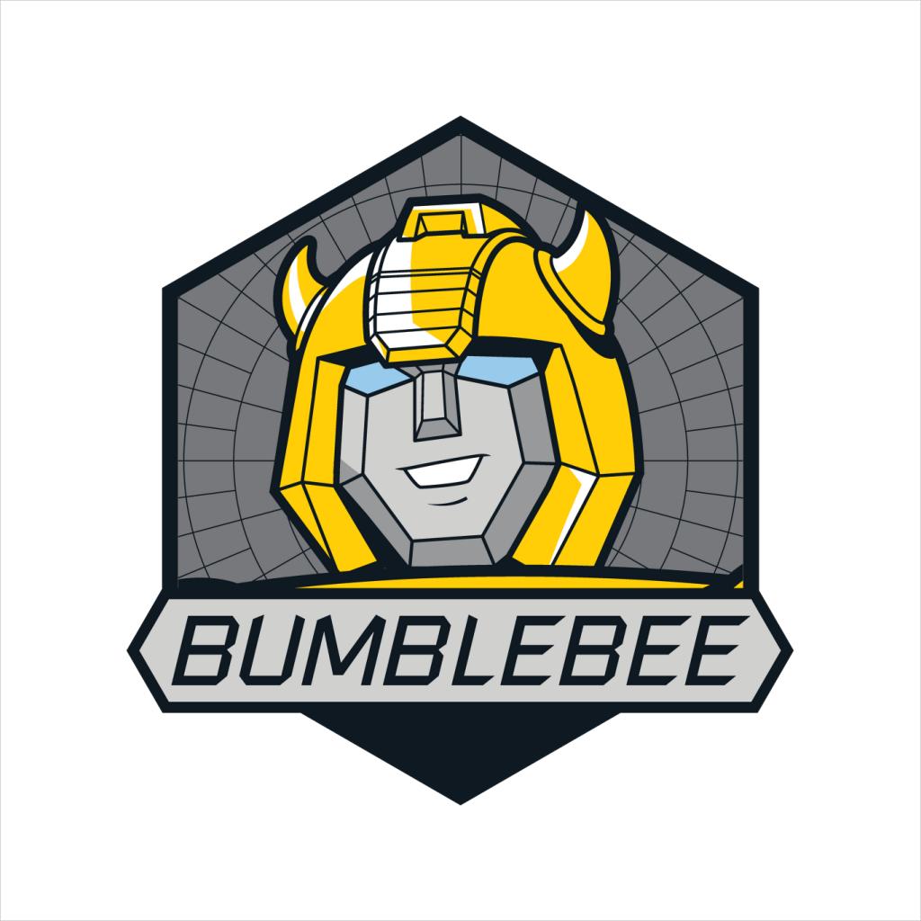 Transformers Bumblebee Retro Face Badge Kid's T-Shirt-ALL + EVERY