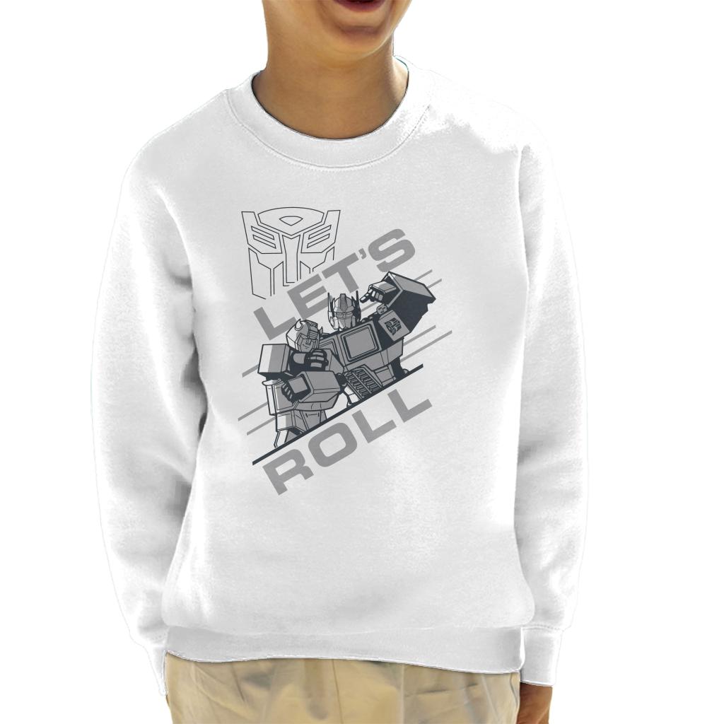 Transformers Lets Roll Kid's Sweatshirt-ALL + EVERY