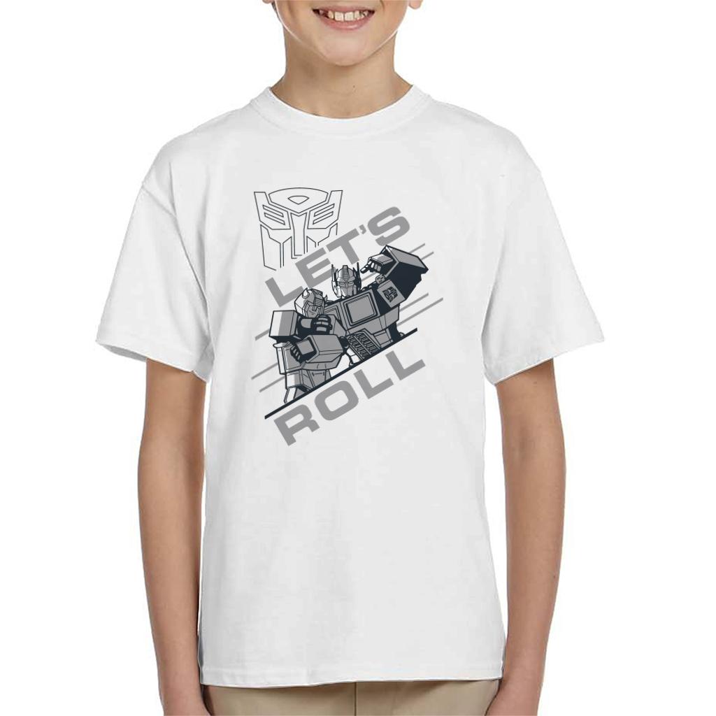 Transformers Lets Roll Kid's T-Shirt-ALL + EVERY