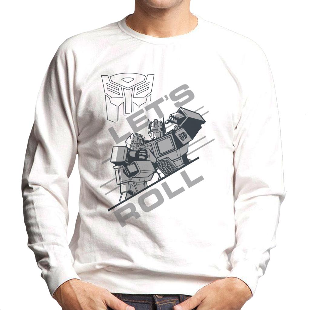 Transformers Lets Roll Men's Sweatshirt-ALL + EVERY