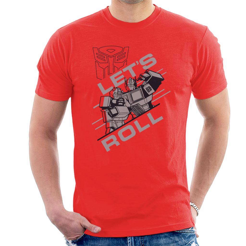 Transformers Lets Roll Men's T-Shirt-ALL + EVERY