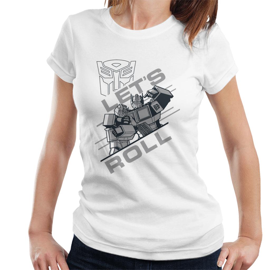 Transformers Lets Roll Women's T-Shirt-ALL + EVERY