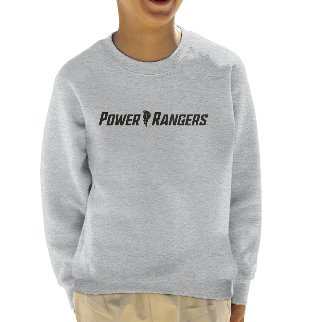 Power Rangers Modern Logo Kid's Sweatshirt-ALL + EVERY