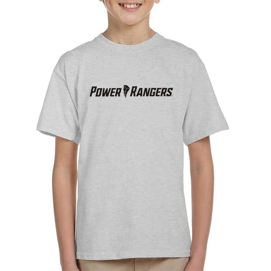 Power Rangers Modern Logo Kid's T-Shirt-ALL + EVERY