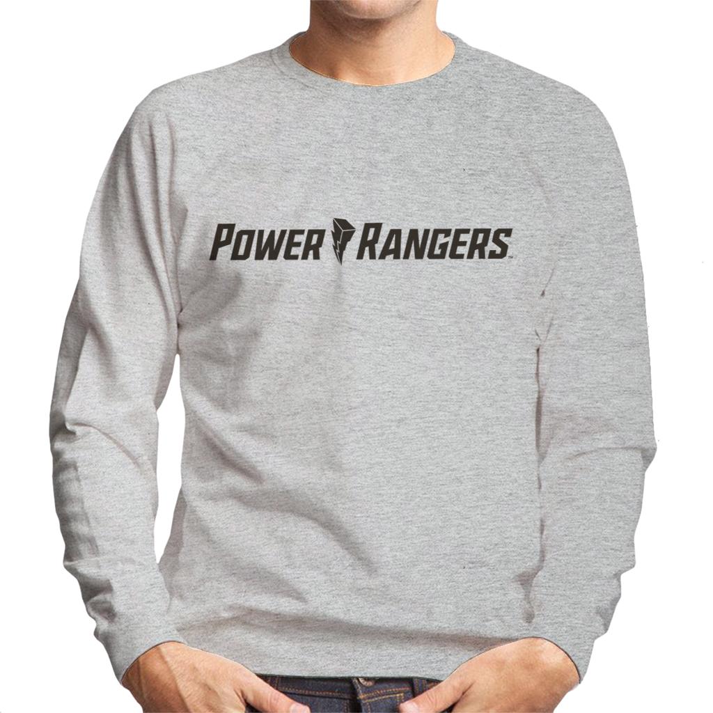 Power Rangers Modern Logo Men's Sweatshirt-ALL + EVERY