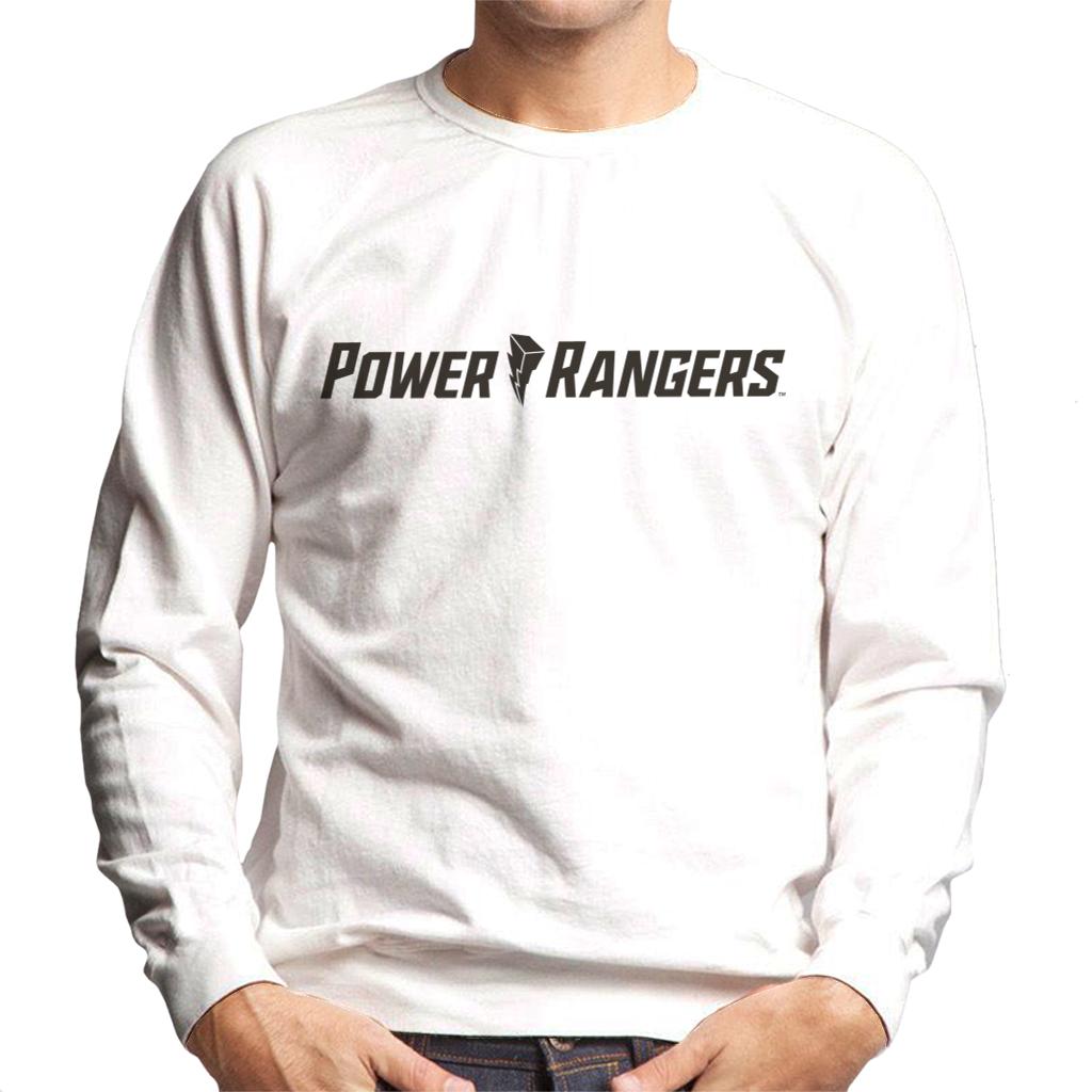 Power Rangers Modern Logo Men's Sweatshirt-ALL + EVERY