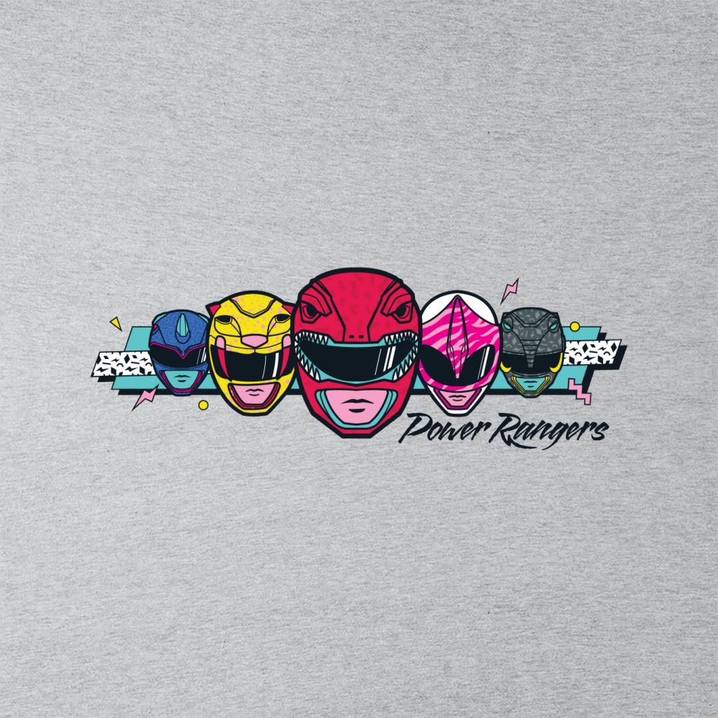 Power Rangers Retro 90s Heads Kid's Sweatshirt-ALL + EVERY