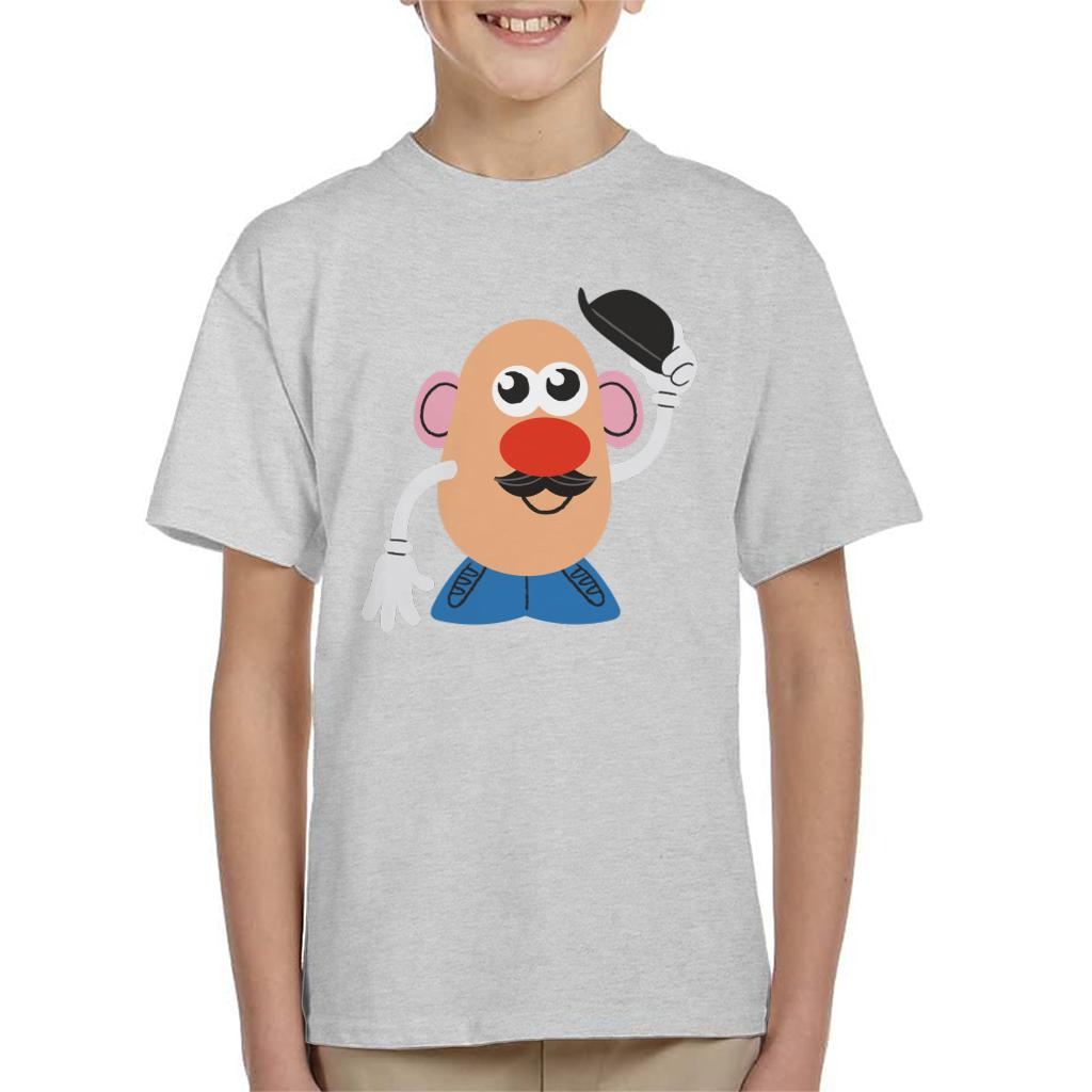 Mr Potato Head Tipping Hat Kid's T-Shirt-ALL + EVERY