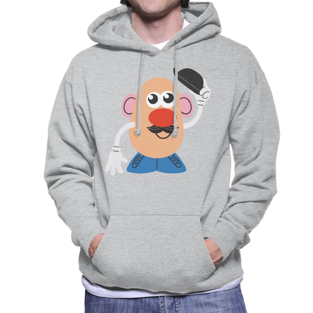 Mr Potato Head Tipping Hat Men's Hooded Sweatshirt-ALL + EVERY