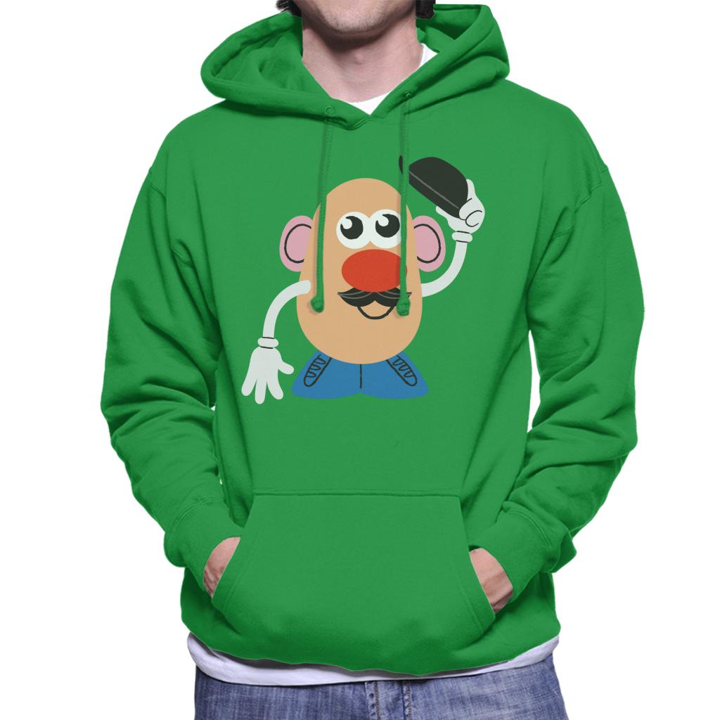 Mr Potato Head Tipping Hat Men's Hooded Sweatshirt-ALL + EVERY