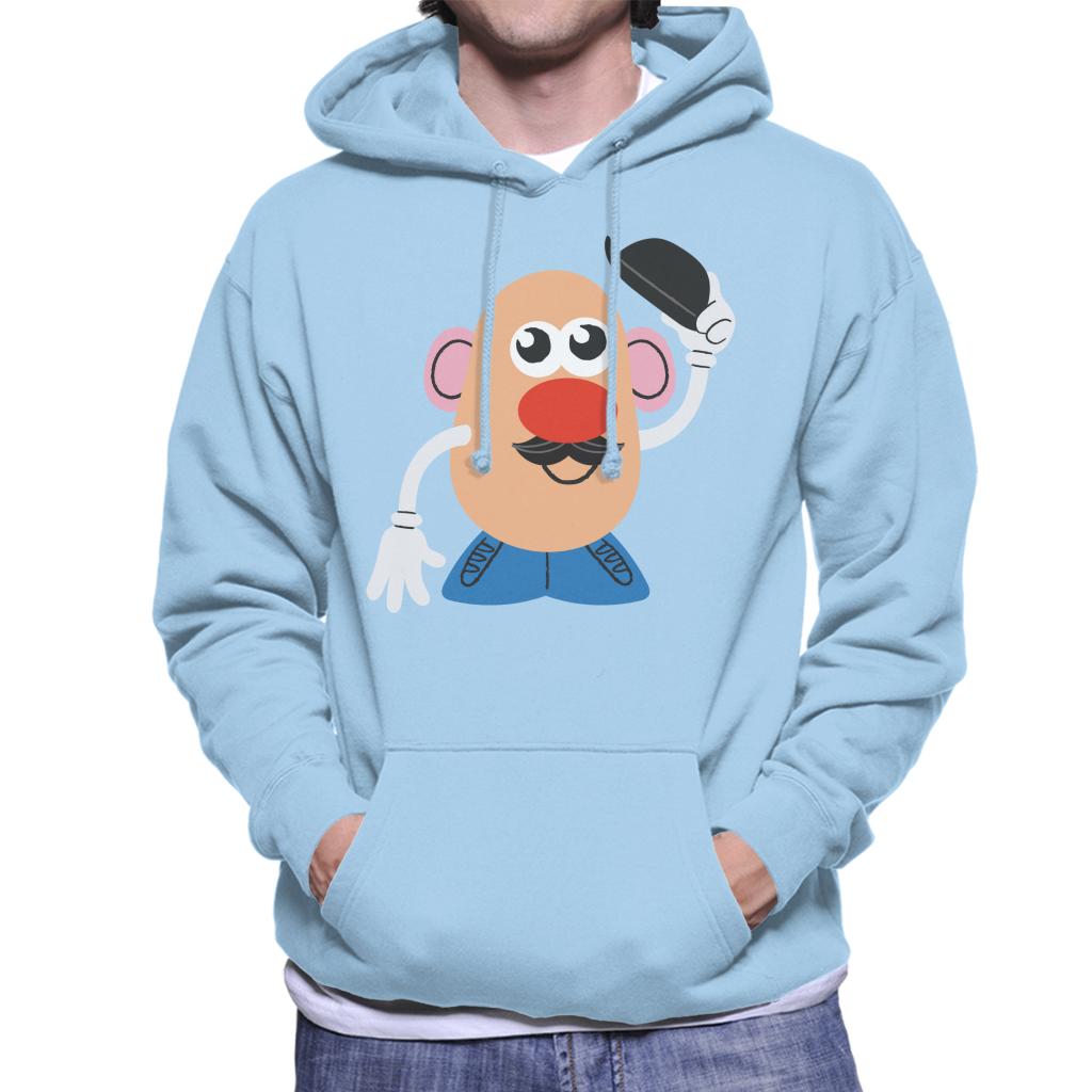 Mr Potato Head Tipping Hat Men's Hooded Sweatshirt-ALL + EVERY