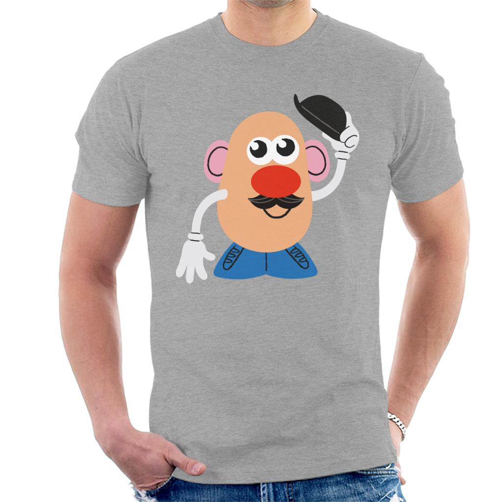 Mr Potato Head Tipping Hat Men's T-Shirt-ALL + EVERY