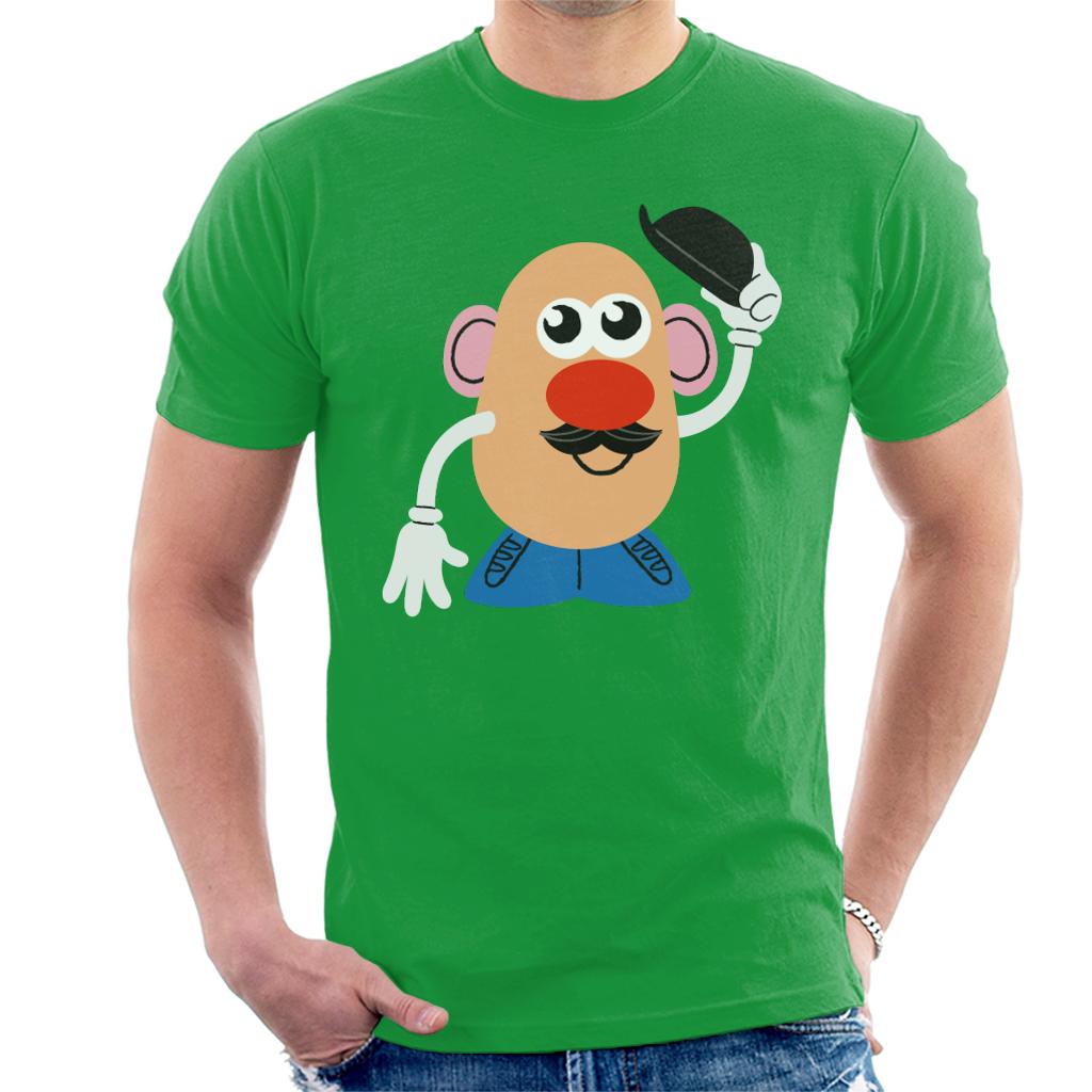 Mr Potato Head Tipping Hat Men's T-Shirt-ALL + EVERY