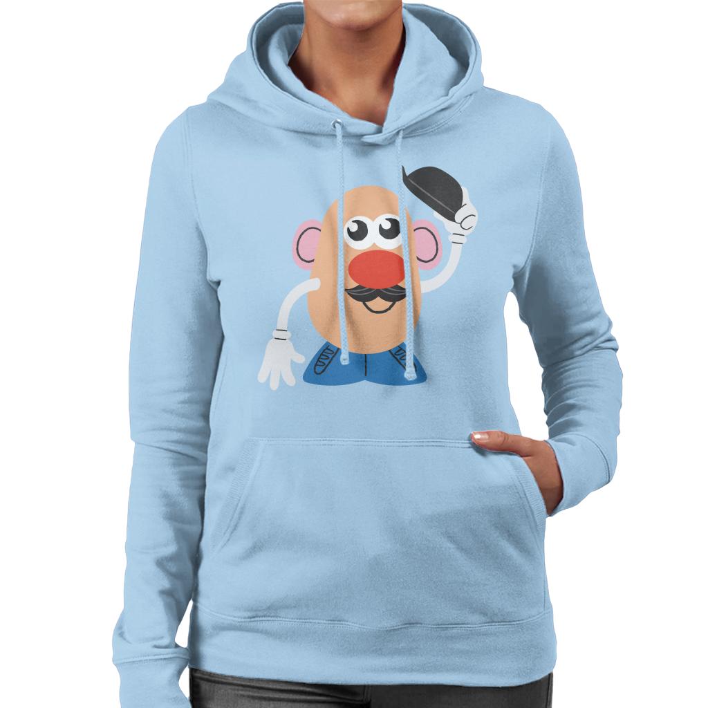 Mr Potato Head Tipping Hat Women's Hooded Sweatshirt-ALL + EVERY