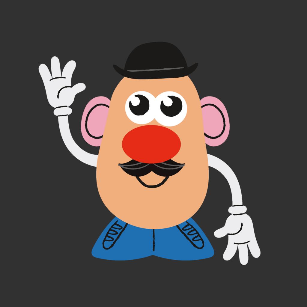 Mr Potato Head Wave Women's T-Shirt-ALL + EVERY