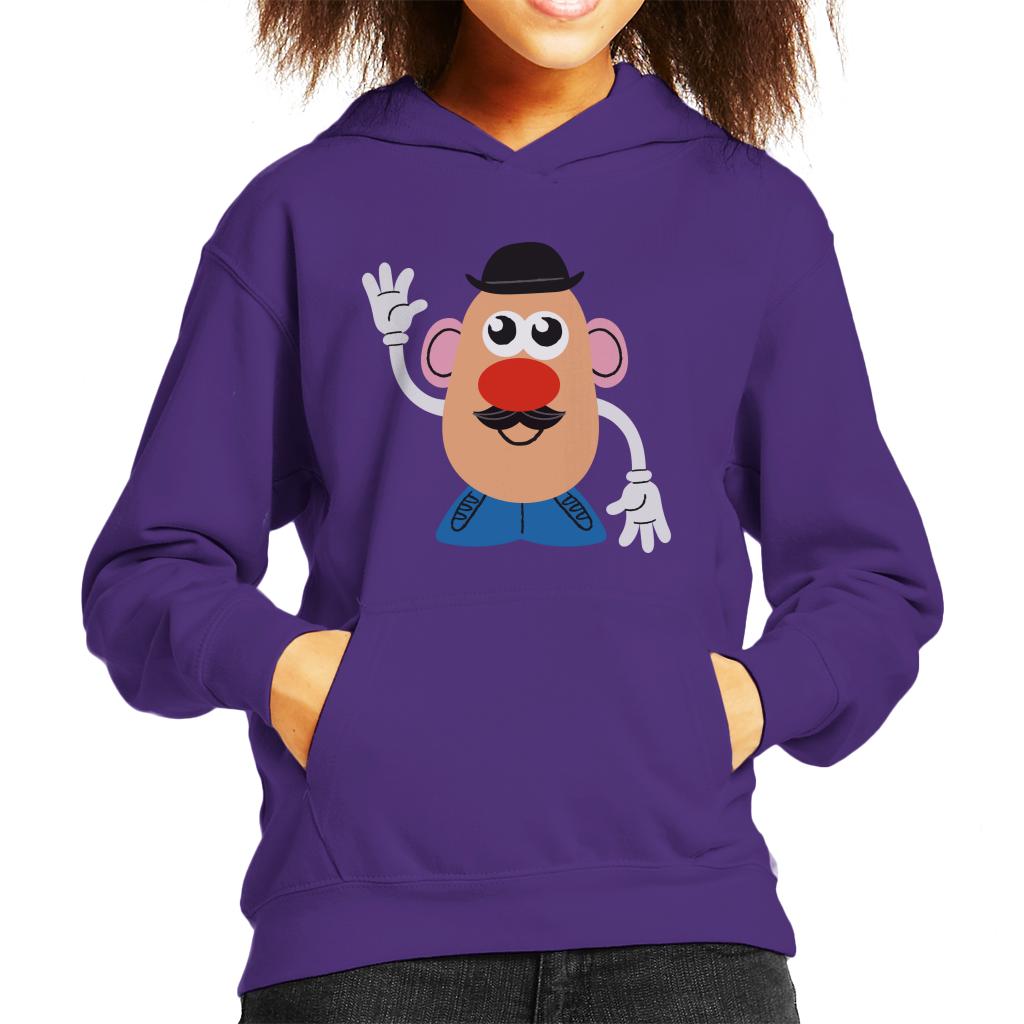 Mr Potato Head Wave Kid's Hooded Sweatshirt-ALL + EVERY