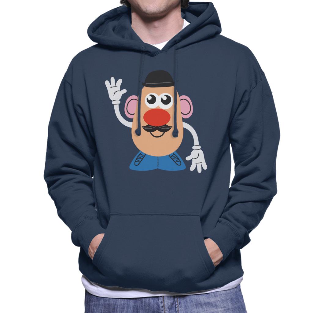 Mr Potato Head Wave Men's Hooded Sweatshirt-ALL + EVERY