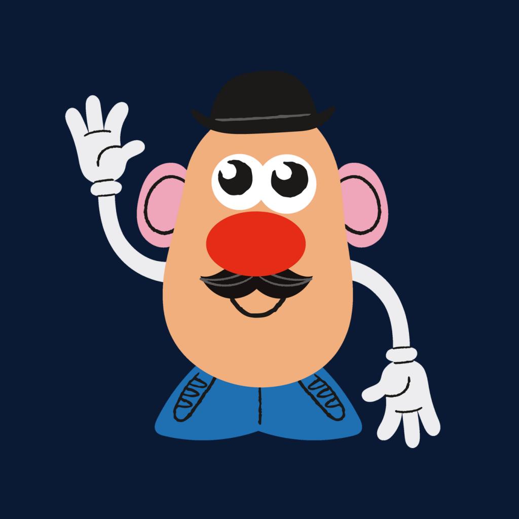 Mr Potato Head Wave Women's T-Shirt-ALL + EVERY