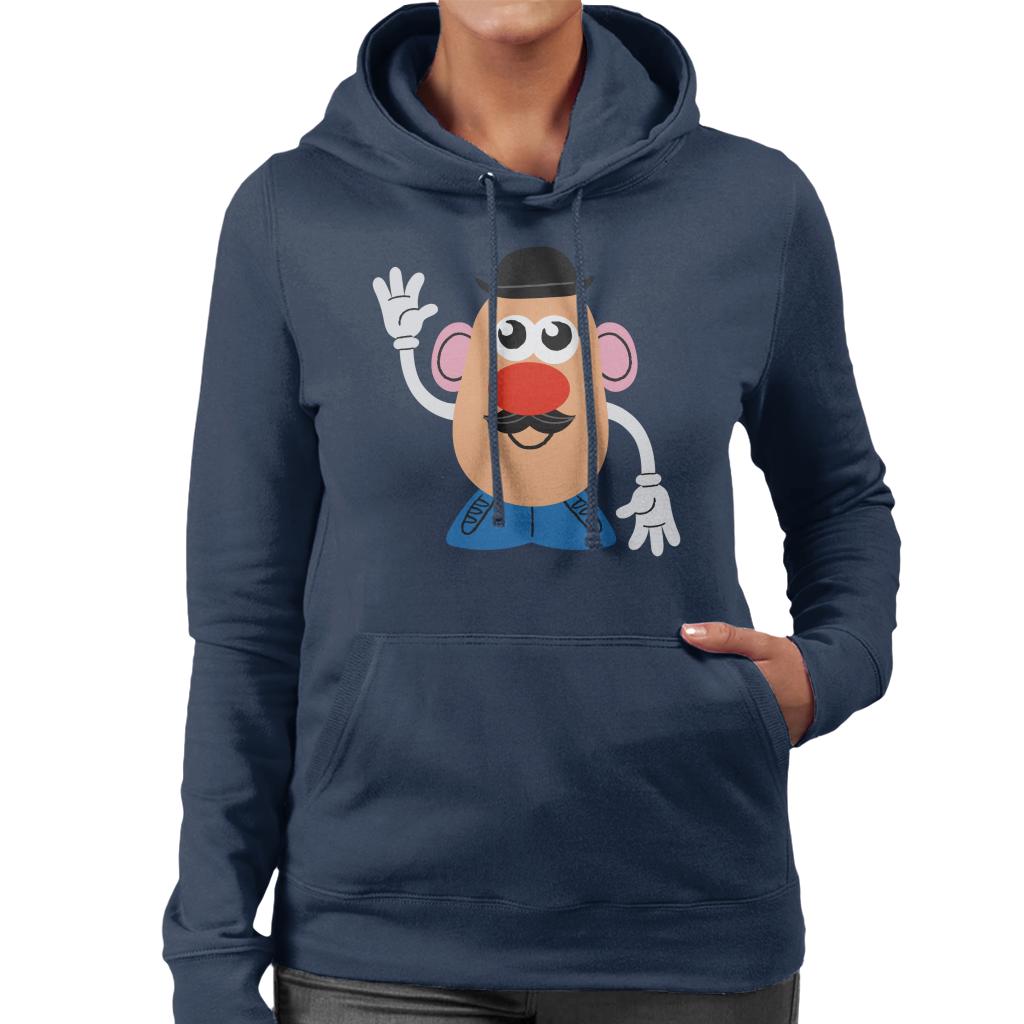 Mr Potato Head Wave Women's Hooded Sweatshirt-ALL + EVERY