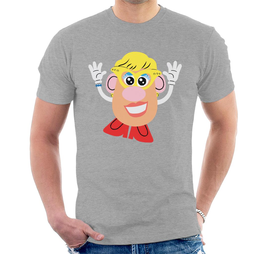 Mrs Potato Head Yellow Glasses Men's T-Shirt-ALL + EVERY