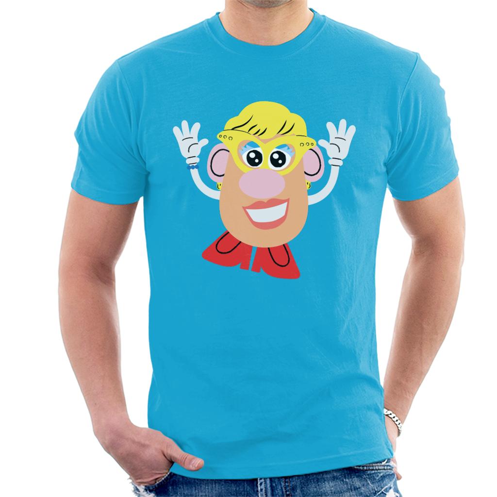 Mrs Potato Head Yellow Glasses Men's T-Shirt-ALL + EVERY