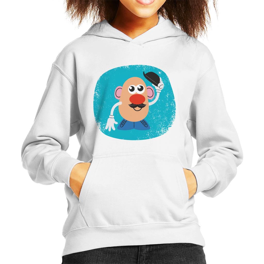 Mr Potato Head Tips His Hat Kid's Hooded Sweatshirt-ALL + EVERY