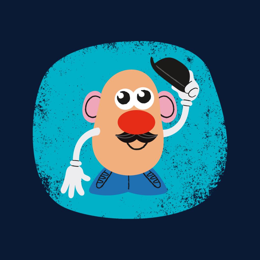 Mr Potato Head Tips His Hat Men's T-Shirt-ALL + EVERY